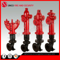 Ss100/Ss150 Pn16 Outdoor Aboveground Fire Hydrant